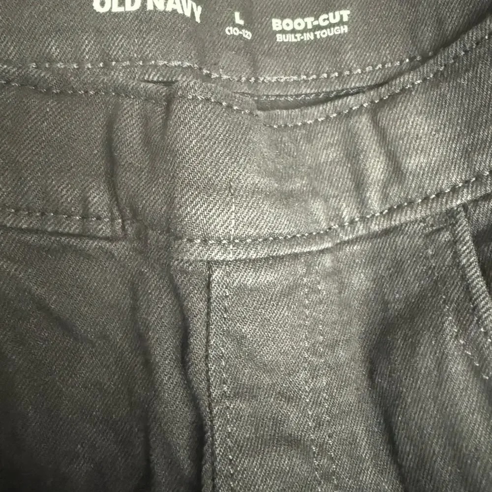Old Navy black Wow Boot Cut Pull On Jeans